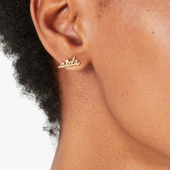 Kate Spade Say Yes Sidekick Stud Earrings - Picture 3 of 5